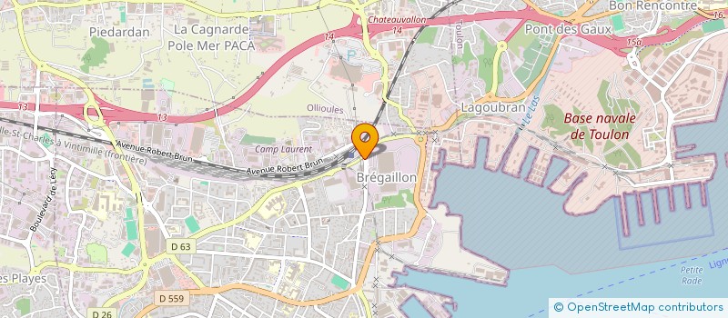 localisation de l'entreprise SARL BAR DE L HIPPODROME  LA SEYNE-SUR-MER