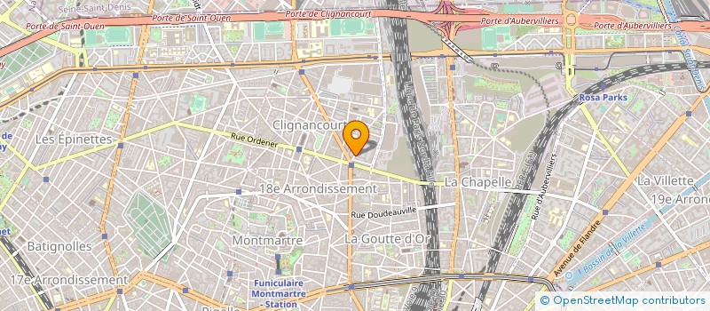 localisation de l'entreprise SARL BAR DES ARTISTES à PARIS