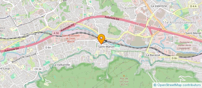 localisation de l'entreprise SARL BAR DU CYCLE à MARSEILLE
