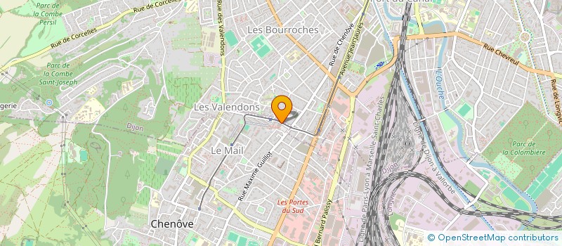 localisation de l'entreprise SARL BAR KENNEDY  CHENOVE