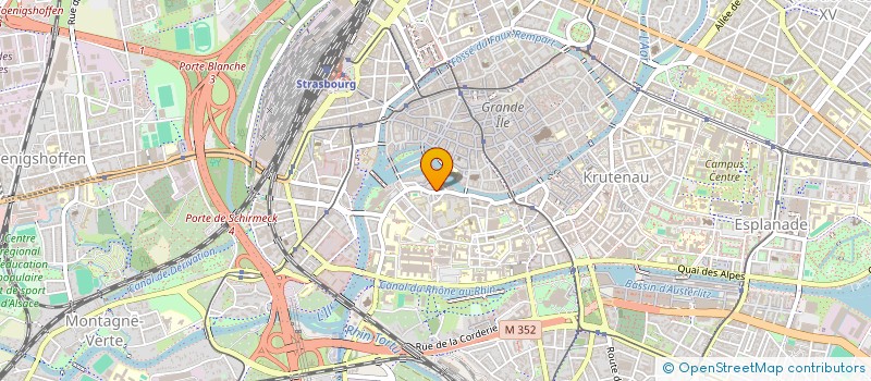 localisation de l'entreprise SARL BAR PUB LE KALINKA à STRASBOURG