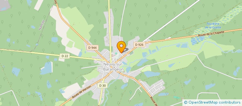 localisation de l'entreprise SARL BARACHER SUCCESSEURS  NANCAY