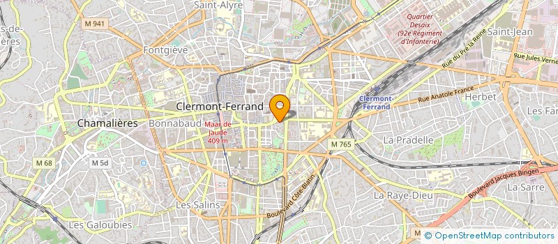 localisation de l'entreprise SARL BARAKA à CLERMONT-FERRAND