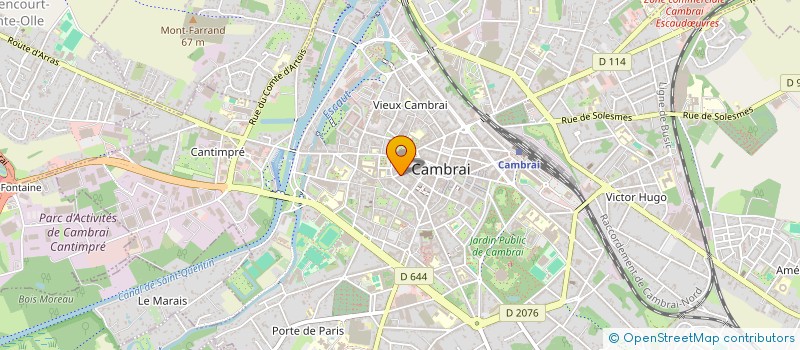 localisation de l'entreprise SARL BARAKACOM  CAMBRAI