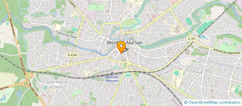 localisation de l'entreprise SARL BARAMEY à MONT-DE-MARSAN
