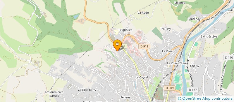 localisation de l'entreprise SARL BARASCUD EXPERTISE COMPTABLE  MILLAU