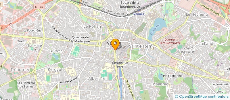 localisation de l'entreprise SARL BARAZUR à VANNES