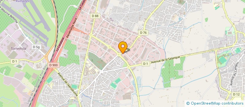 localisation de l'entreprise SARL BARBARA à PERPIGNAN