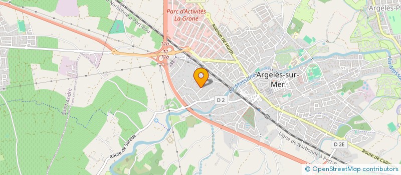 localisation de l'entreprise SARL BARBARIN à ARGELES-SUR-MER