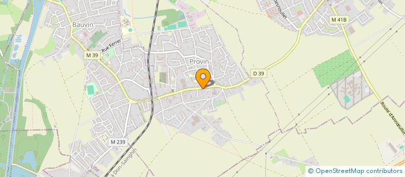 localisation de l'entreprise SARL BARBE-DERACHE  PROVIN