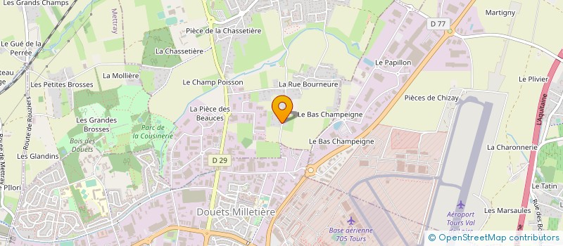 localisation de l'entreprise SARL BARBEREAU SERVICES à NOTRE-DAME-D'OE