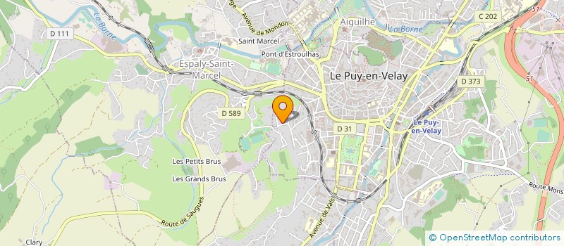 localisation de l'entreprise SARL BARBIER  LE PUY-EN-VELAY