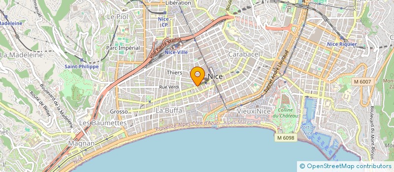 localisation de l'entreprise SARL BARBY à NICE
