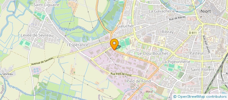 localisation de l'entreprise SARL BARD FRERES à NIORT