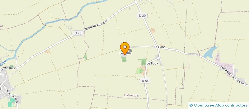 localisation de l'entreprise SARL BARDIN OLIVIER LABORATOIRE DE PROTHESE DENTAIRE à ENTRAIGUES