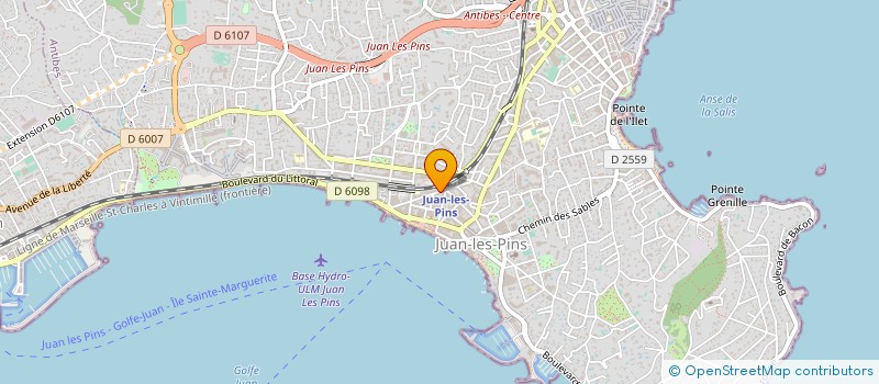 localisation de l'entreprise SARL BARDOT à ANTIBES