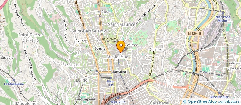localisation de l'entreprise SARL BARE & ASSOCIES à NICE