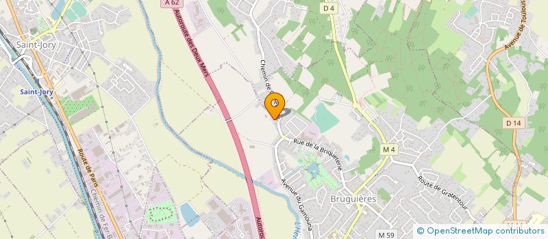localisation de l'entreprise SARL BAREA à BRUGUIERES