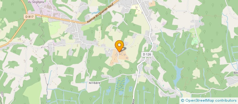 localisation de l'entreprise SARL BAREHOUN  SAINT-MARTIN-DE-SEIGNANX