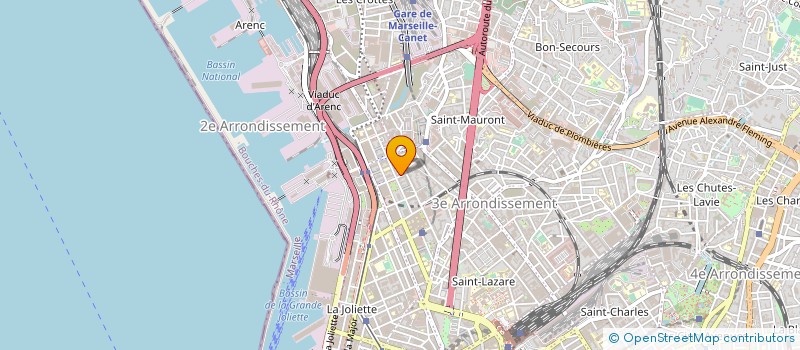 localisation de l'entreprise SARL BARGUES ET COMPAGNIE à MARSEILLE