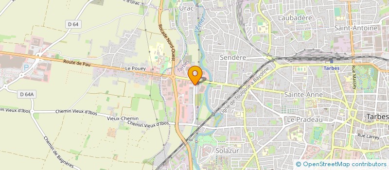 localisation de l'entreprise SARL BARI  TARBES