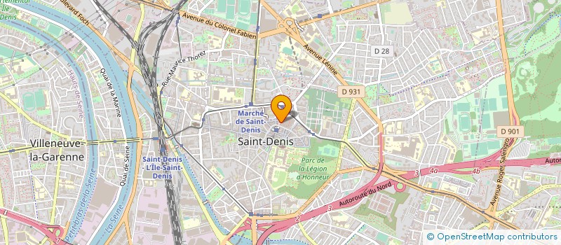 localisation de l'entreprise SARL BARI-M à SAINT-DENIS
