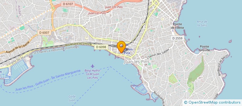 localisation de l'entreprise SARL BARI OULAM à ANTIBES