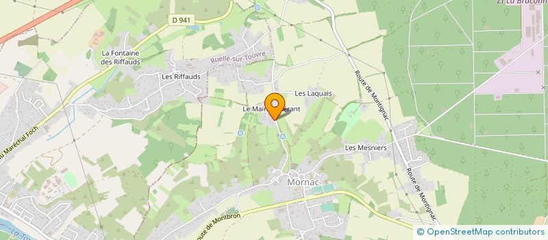 localisation de l'entreprise SARL BARILLERE à MORNAC