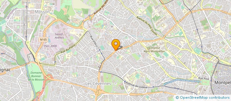 localisation de l'entreprise SARL BARIOL MARIANELLI à MONTPELLIER