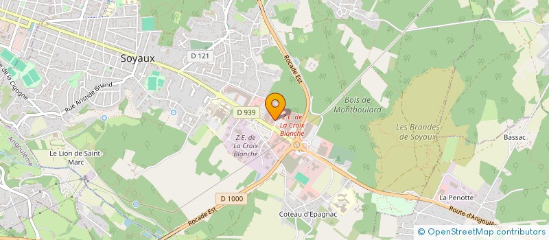 localisation de l'entreprise SARL BARNABE à SOYAUX