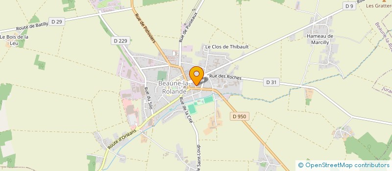 localisation de l'entreprise SARL BARNAULT ET FILS à BEAUNE-LA-ROLANDE