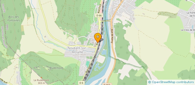 localisation de l'entreprise SARL BARNIER  NOVEANT-SUR-MOSELLE