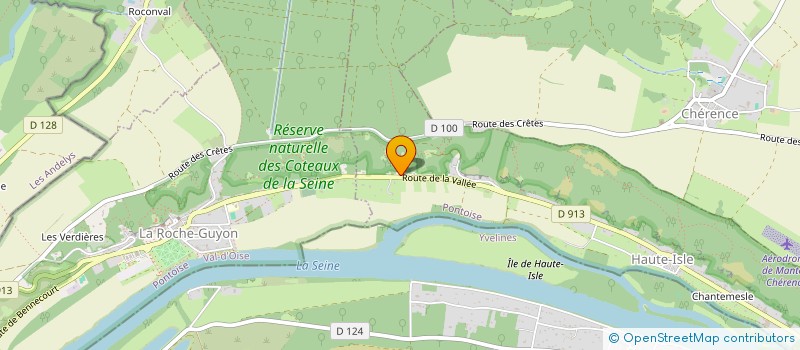 localisation de l'entreprise SARL BARON  HAUTE-ISLE