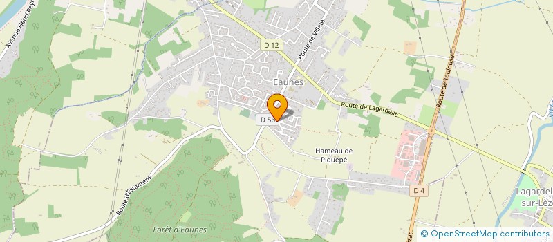 localisation de l'entreprise SARL BARRADAS  EAUNES