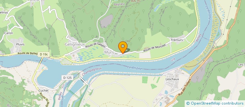localisation de l'entreprise SARL BARRAS ETANCHEITE à MURS-ET-GELIGNIEUX