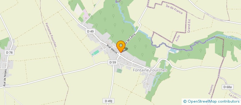localisation de l'entreprise SARL BARRAT à FONTAINE-FOURCHES