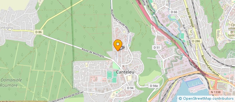 localisation de l'entreprise SARL BARREAU à CANTELEU