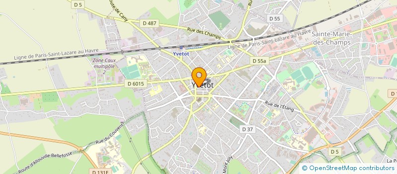 localisation de l'entreprise SARL BARREAU à YVETOT