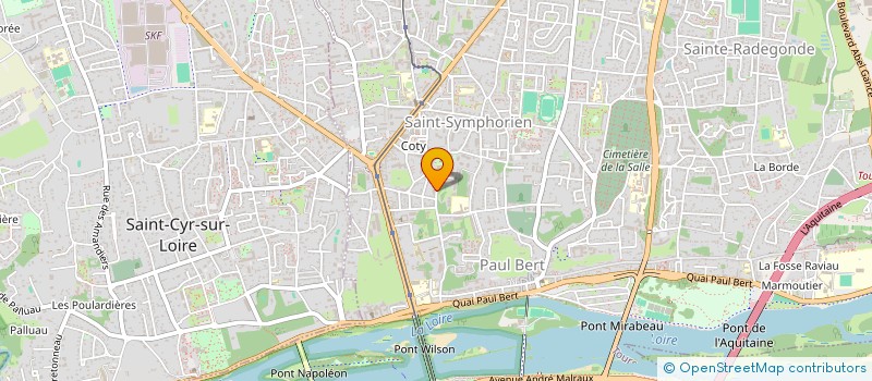 localisation de l'entreprise SARL BARREYRE  TOURS