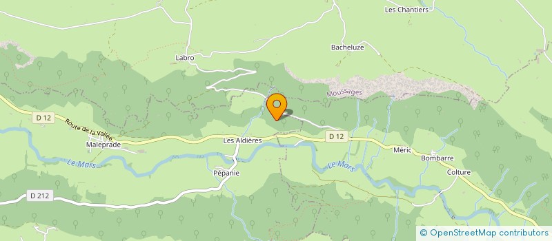 localisation de l'entreprise SARL BARRIER GLS à ANGLARDS-DE-SALERS