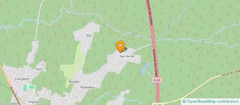 localisation de l'entreprise SARL BARRIERE  SALLES