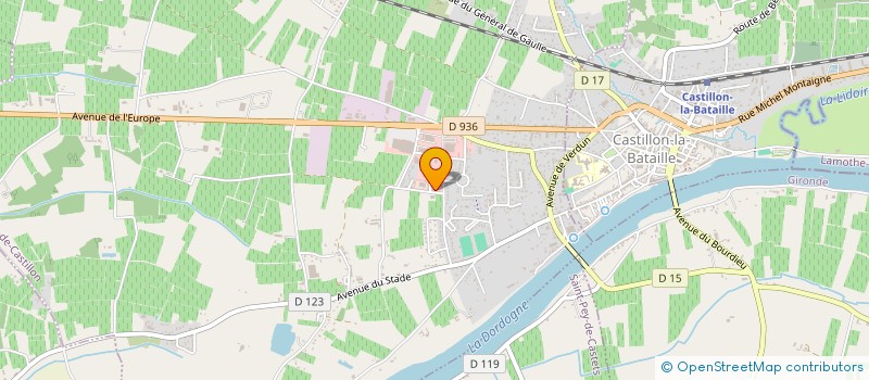 localisation de l'entreprise SARL BARRIERE à SAINT-MAGNE-DE-CASTILLON