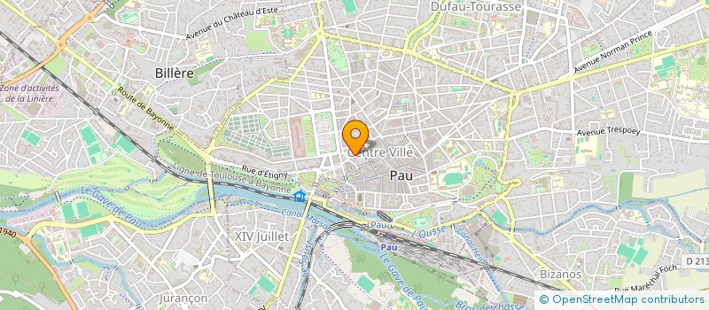 localisation de l'entreprise SARL BARROCO COSY à PAU