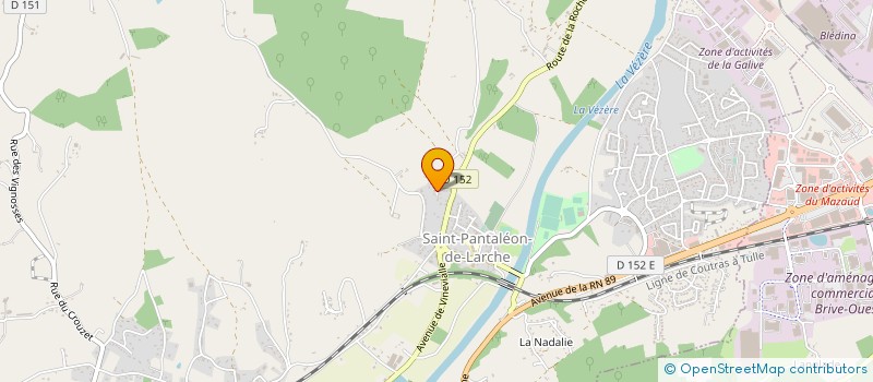 localisation de l'entreprise SARL BARTECKI  SAINT-PANTALEON-DE-LARCHE