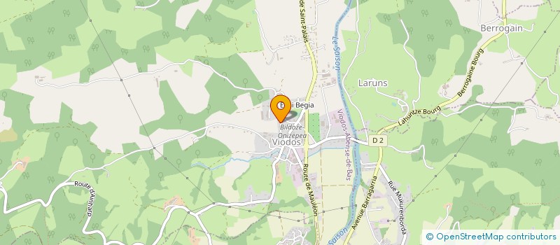 localisation de l'entreprise SARL BARTHE ET FILS à VIODOS-ABENSE-DE-BAS