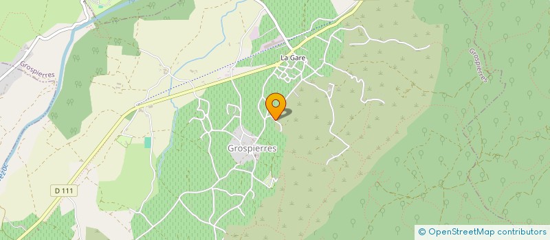 localisation de l'entreprise SARL BAS VIVARAIS SERVICES  PRADONS