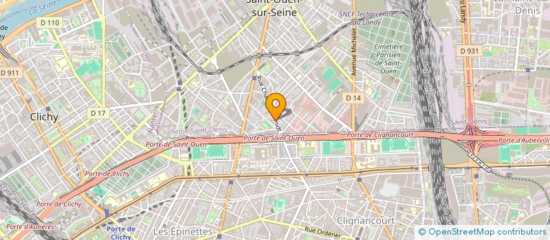 localisation de l'entreprise SARL BASAK à SAINT-OUEN-SUR-SEINE