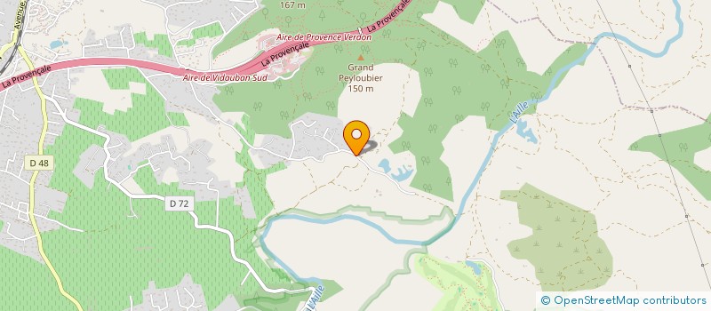 localisation de l'entreprise SARL BASTIDE DE CASTEL à VIDAUBAN