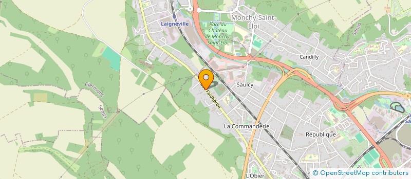 localisation de l'entreprise SARL BAT'IMMO  NOGENT-SUR-OISE