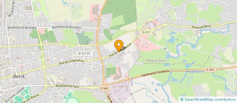 localisation de l'entreprise SARL BAT'IMMO à BERCK